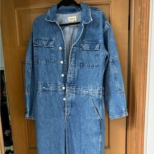 Etica Larsen Utility Jumpsuit Size Medium NWT